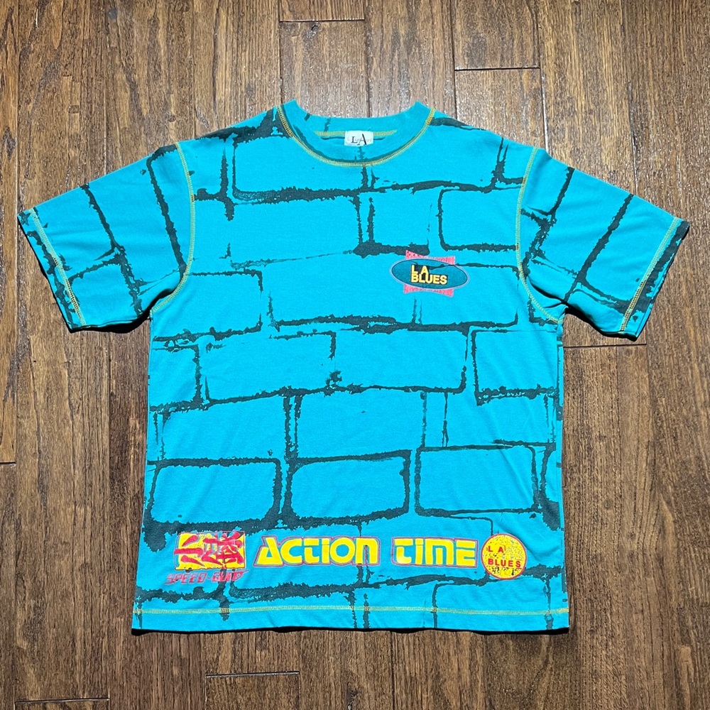 la blues aop tee